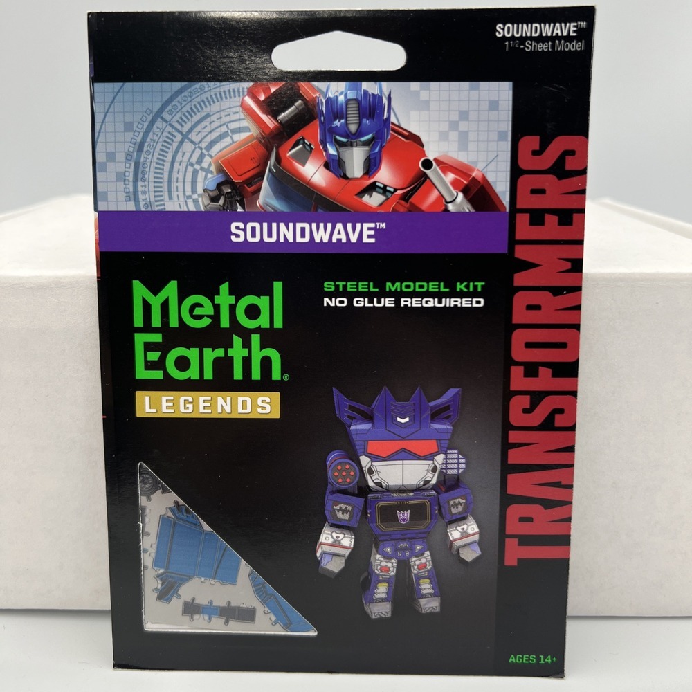Transformers Soundwave‎ Metal Earth Legends Model Kit